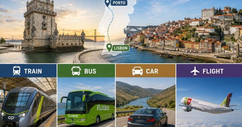 Lisbon to Porto: Train, Bus, Car or Flight The Complete Guide