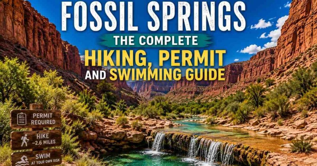Fossil Springs: The Complete Hiking, Permit and Swimming Guide