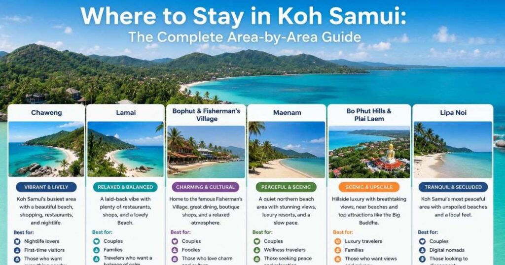 Where to Stay in Koh Samui: The Complete Area-by-Area Guide