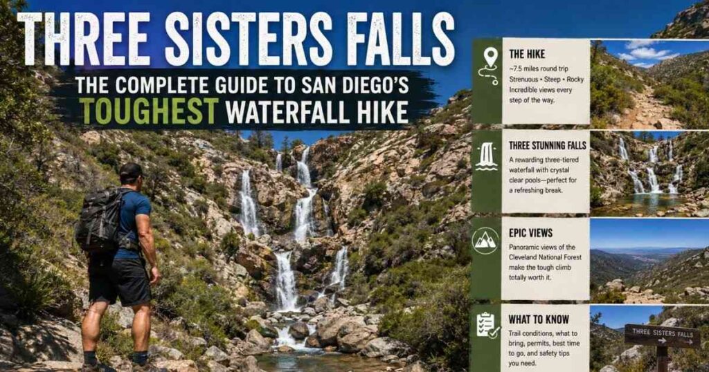 Three Sisters Falls: The Complete Guide to San Diego's Toughest Waterfall Hike
